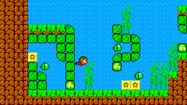 Alex Kidd in Miracle World DX pre-Installed