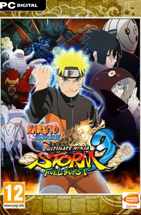Naruto Shippuden Ultimate Ninja Storm 3 Full Burst HD Free Download Games