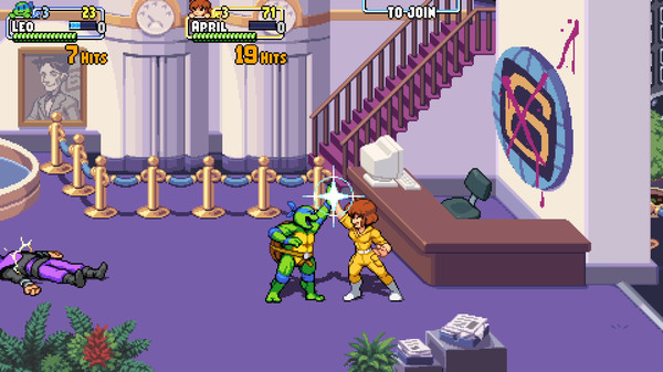 Teenage Mutant Ninja Turtles Shredder's Revenge Free Games